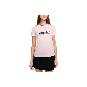 Nike Regular T Shirt Women's Pink