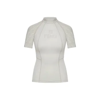 FENDI T Shirts Women's Gray