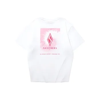 Skechers Diamond Series T Shirts Women's Bright White