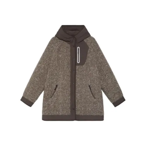 SEMICIRCLE Jackets & Coats Women's Khaki