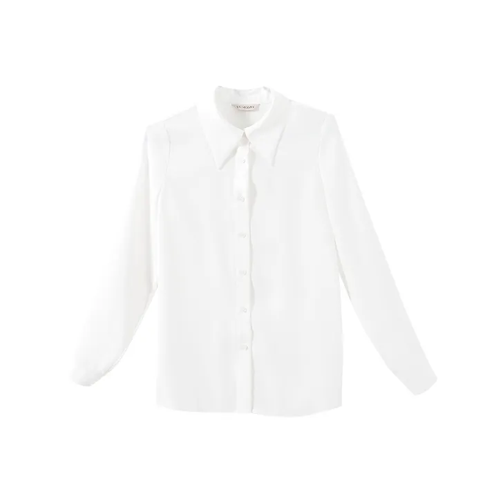 YUMOMO STAR Shirts Women's Iridescent White-0