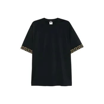 VERSACE Greca Trim Crewneck T Shirt