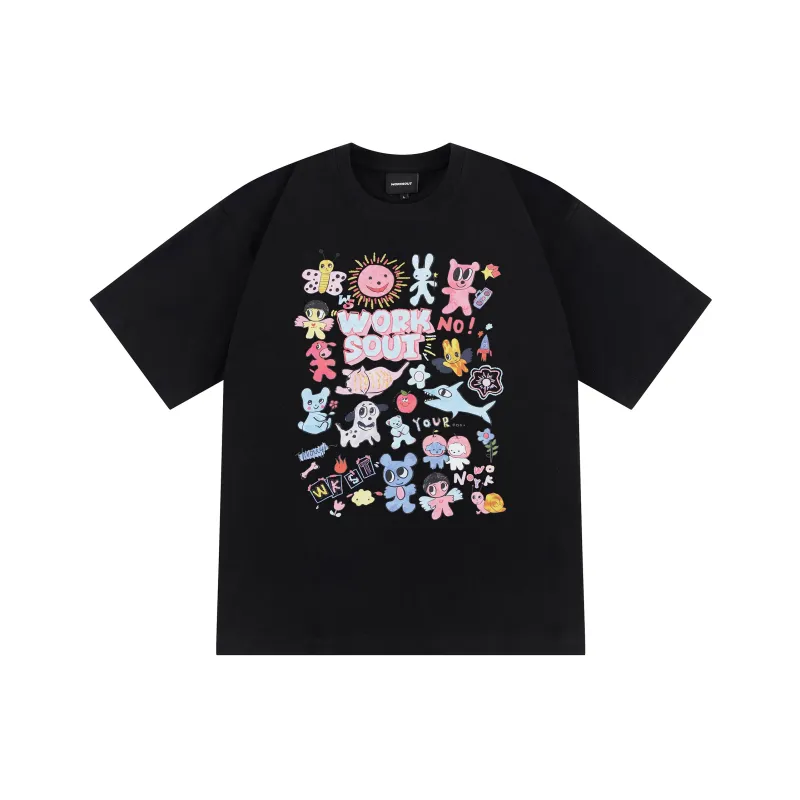WORKSOUT T Shirts Unisex-2