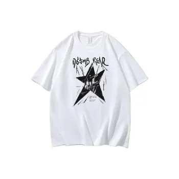 Korean Style Drop Shoulder Sleeve T Shirt Women's