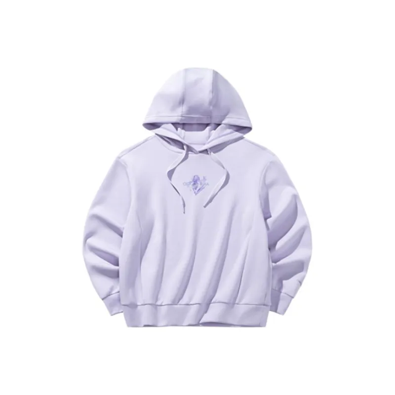 Anta Variety Training Collection Sweatshirt Women's Shimmer Purple-0