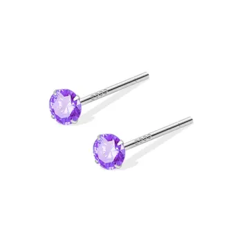Daisy Dream 999 Fine Silver Stud Earrings Women's