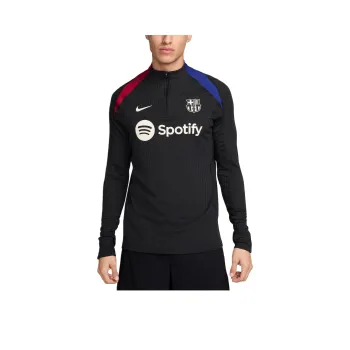 Nike FCDri FIT ADV Barcelona Strike Elite Soccer Jerseys Men's Black/Noble Red/Deep Royal Blue/Light Golden Brown