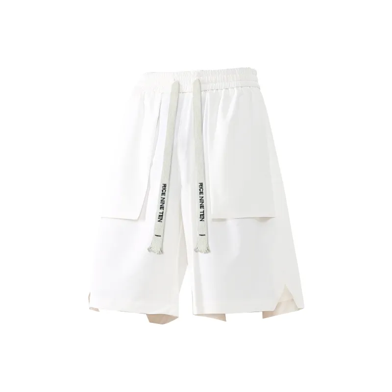 RICE NINE TEN Casual Shorts Unisex-0