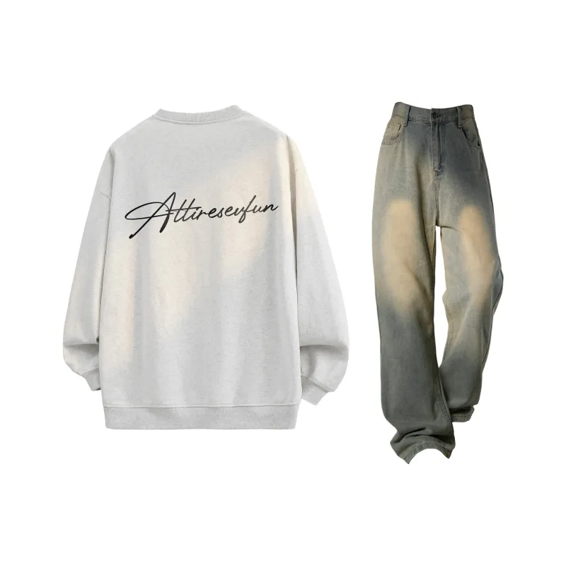 7 SEVFUN Sweatshirt Sets Unisex-12