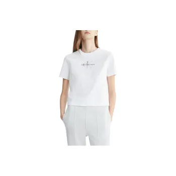 CALVIN KLEIN Regular T Shirt Women's White