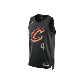 Nike Dri FitCleveland Cavaliers Evan Mobley Basketball Jerseys Men's Black