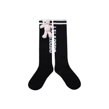 LALABOBO Knee High Socks Women's 1 Pack Black