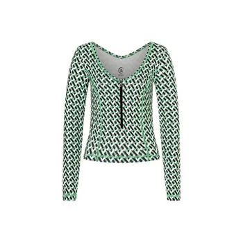 BOGNER T Shirts Women's Green Shades Print
