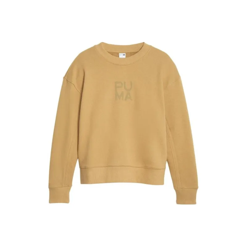 PUMA Sweatshirts Women's Dark Camel-0