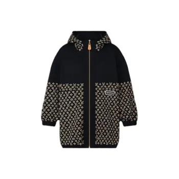 LOUIS VUITTON 2010s Monogram Zip up Hoodie