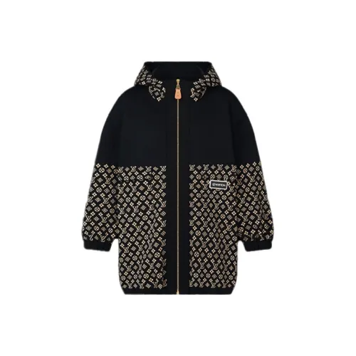 LOUIS VUITTON 2010s Monogram Zip up Hoodie