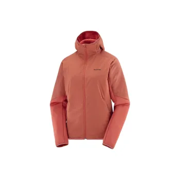 SALOMON OUTLINE WARM HYBRID Jackets Coats Women's Tandoori Spice