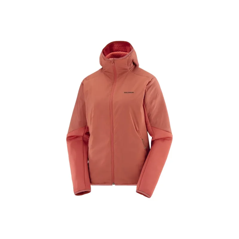 SALOMON OUTLINE WARM HYBRID Jackets Coats Women's Tandoori Spice-0