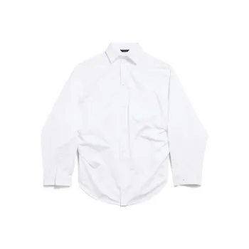 Balenciaga Collared Long Sleeve Shirt