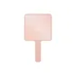 Pink White Gradient Handheld Mirror