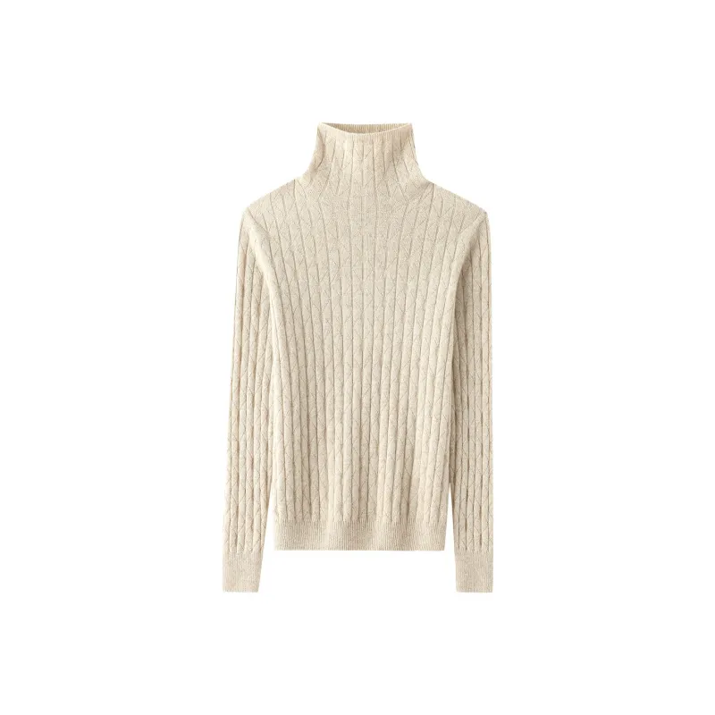 H YXIANG Cashmere Sweaters Women's-3