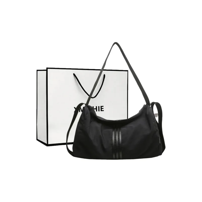 Xmithie Nylon Shoulder Bag Large Size Unisex Multicolor-6