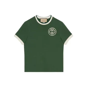 GUCCI SS23 Regular T Shirt Women's Green
