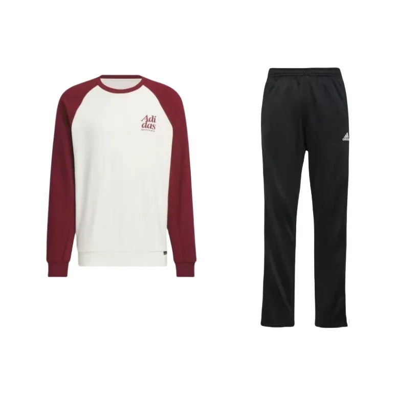 Adidas Sweatshirt Sets Unisex-0