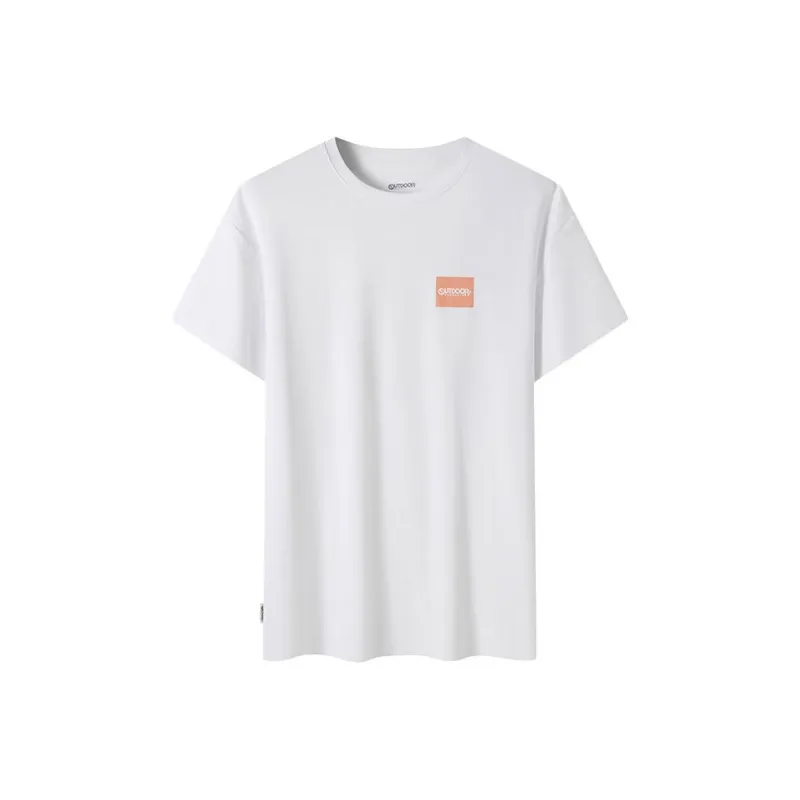 OUTDOOR PRODUCTS Drop Shoulder Sleeve T Shirt Women's Classic White-0