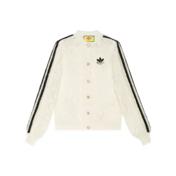 Adidas Originals X GUCCI Knitwear Women's Ivory White