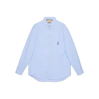 GUCCI Shirts Women's Blue