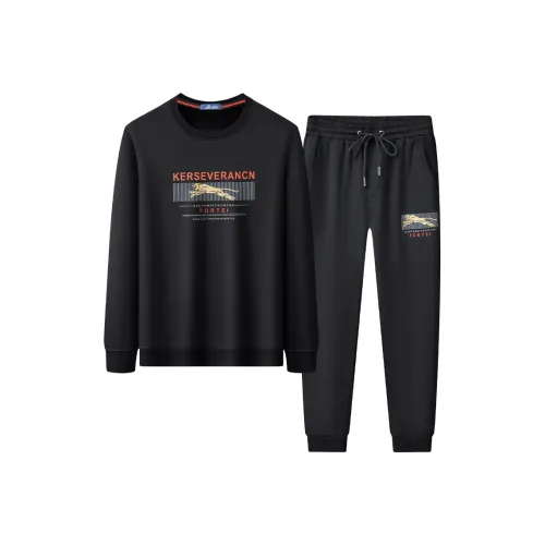FORTEI Sweatshirt Set Men's Black