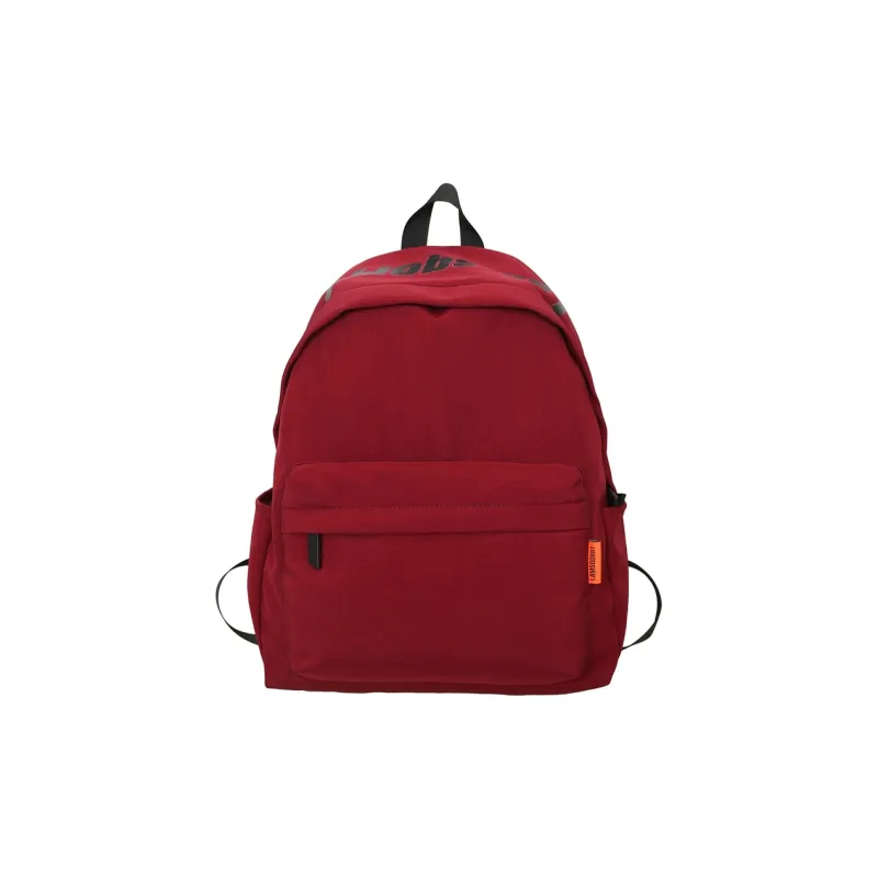 Yalu Nylon Backpack Unisex Ivory/Black/Burgundy/Light Brown/Green-7