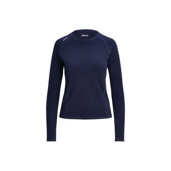 Polo Ralph Lauren SS24 Raglan Sleeve T Shirt Women's Dark Blue