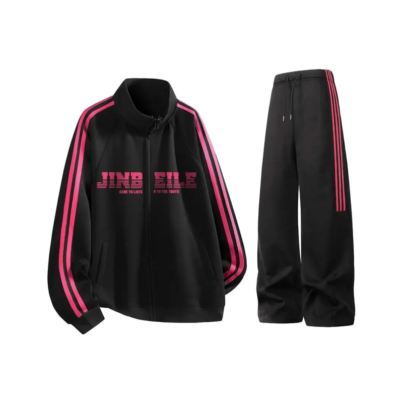 JINBEILE Sweatshirt Sets Unisex-0