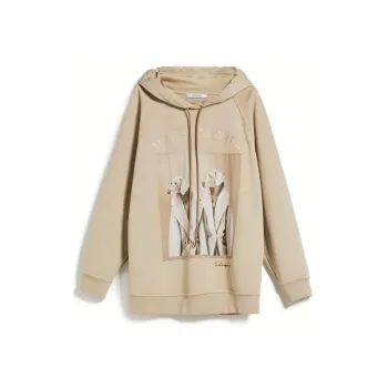 MaxMara Wegman Graphic print Cotton Hoodie