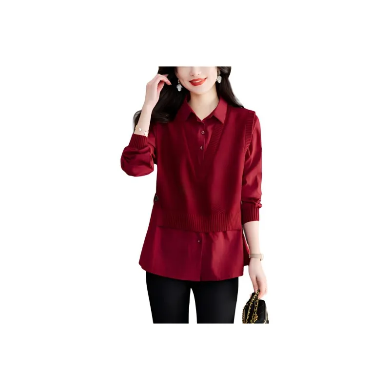 Korean style Knitwear Women's-5