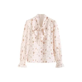 Shirts Women's Yellow Floral Color