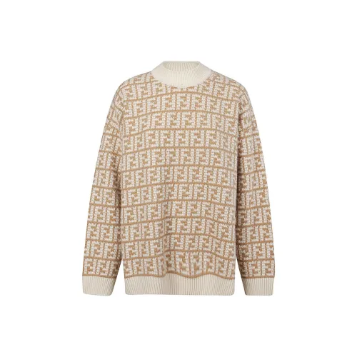 FENDI FW22 Sweater Women's Beige