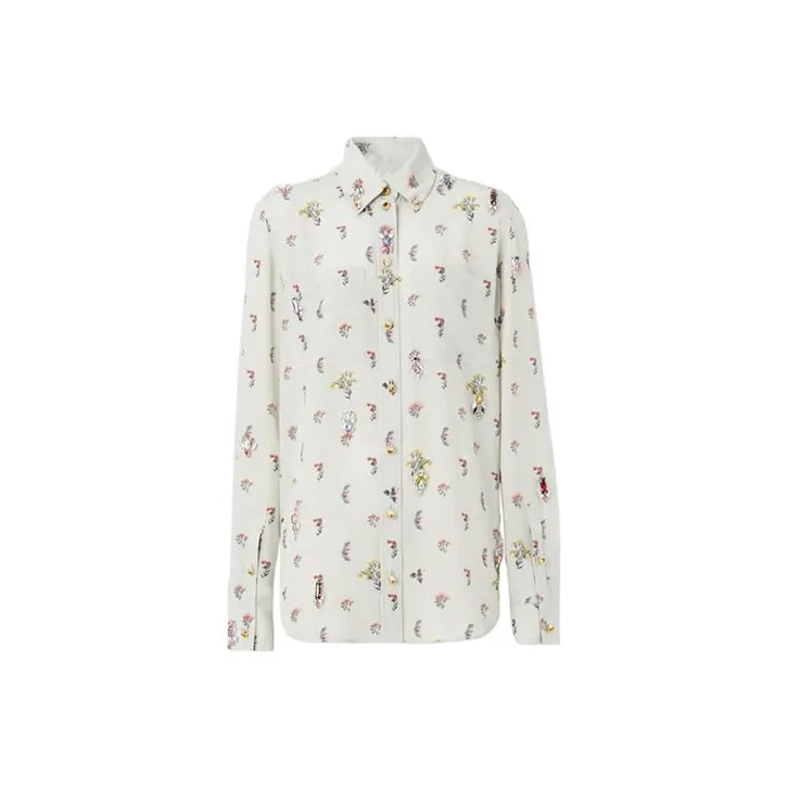Burberry Shirts Women's Ecru-0