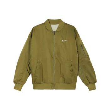 Nike Sportswear Jackets Coats Women's Light Olive Green Gray