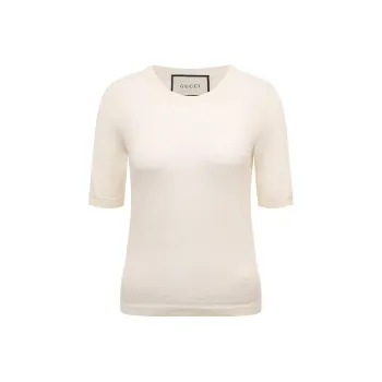 GUCCI Cashmere Sweater Women's Beige