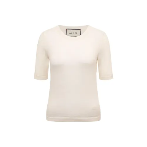 GUCCI Cashmere Sweater Women's Beige