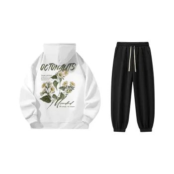 Small Columns Under The Sea Sweatshirt Set Unisex