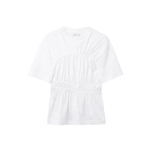 Alexander McQueen Gathered Crewneck T-Shirt