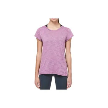 Lululemon Another Mile T-Shirt Women's Mixed Color Plum Purple