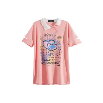 AHDO T-Shirts Women's Pink