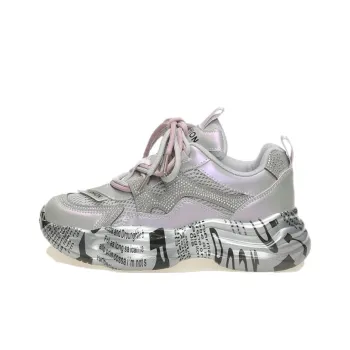 Daying Breathable Height Increase Low Top Chunky Sneakers Women's