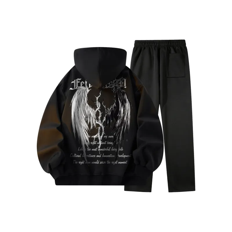 Feiyue Sweatshirt Sets Unisex-28