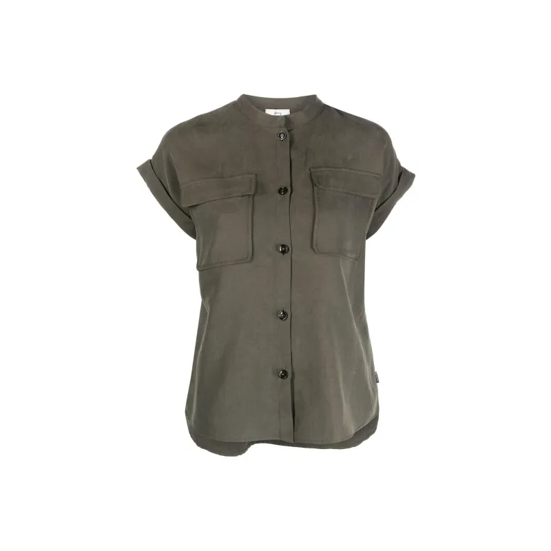 WOOLRICH Turn Up Cuff Buttoned Shirt-0